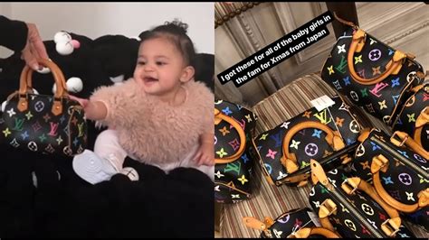 stormi kim kardashian louis vuitton bag|Kim Kardashian Buys Designer Bags for Family’s Babies.